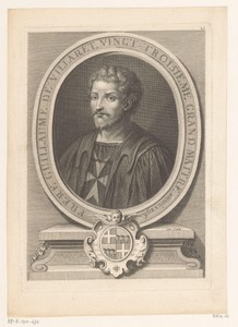 Portret van Guillaume de Villaret
