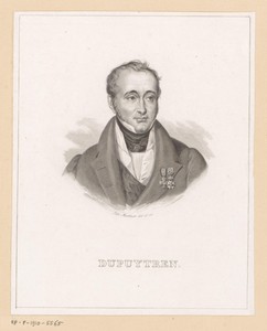 Portret van Guillaume Dupuytren