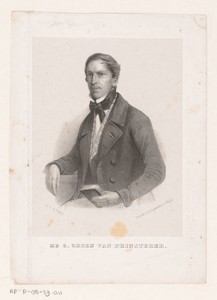 Portret van Guillaume Groen van Prinsterer