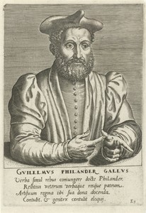 Portret van Guillaume Philandrier