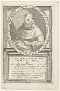 Portret van Gulielmus Janettinus