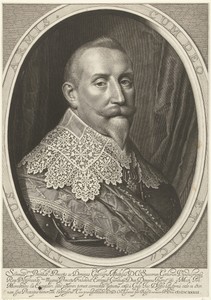 Portret van Gustaaf II, koning van Zweden