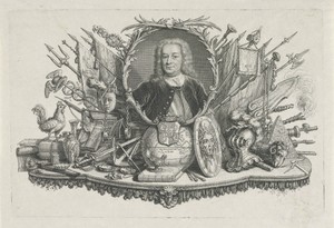 Portret van Gustaaf Willem Baron van Imhoff