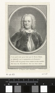 Portret van Gustaaf Willem Baron van Imhoff
