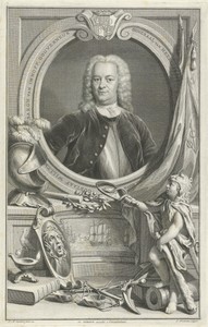 Portret van Gustaaf Willem Baron van Imhoff