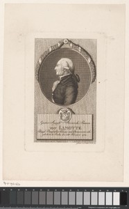 Portret van Gustav August Heinrich von Lamotte