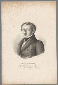 Portret van Gustav Scholber