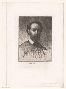 Portret van Gustave Ricard