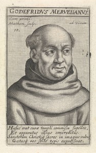 Portret van H. Godfried van Mervel