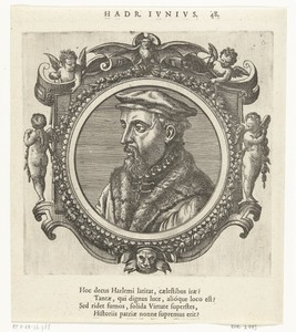 Portret van Hadrianus Junius