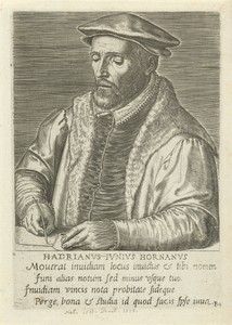 Portret van Hadrianus Junius