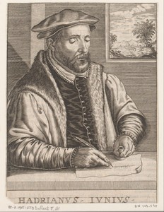 Portret van Hadrianus Junius