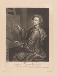 Portret van Hamlet Winstanley
