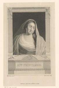 Portret van Hannah Pritchard