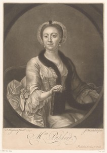 Portret van Hannah Pritchard