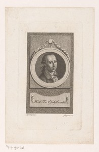 Portret van Hans Adolph Friedrich Eschstruth