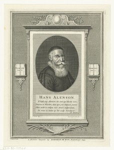 Portret van Hans Alenson