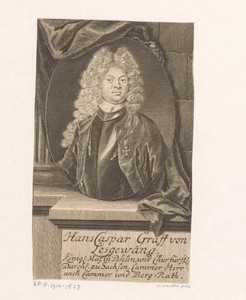 Portret van Hans Caspar Graf von Lesgewang