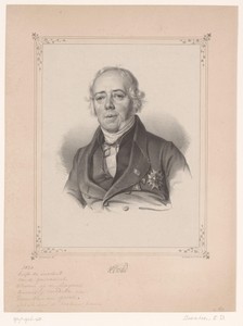 Portret van Hans Christian Ørsted