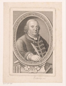 Portret van Hans Conrad Fuessli