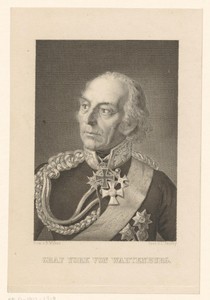 Portret van Hans David York von Wartenburg