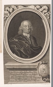 Portret van Hans Ernst, Freiherr von Metzsch