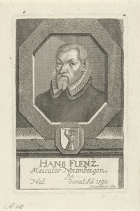 Portret van Hans Flenz