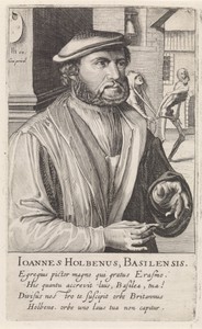 Portret van Hans Holbein