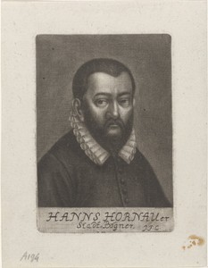 Portret van Hans Hornauer