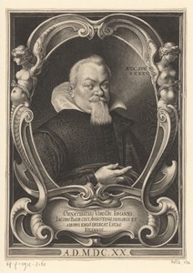 Portret van Hans Jacob Bair op 45-jarige leeftijd