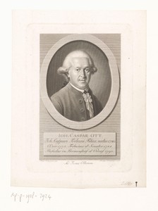 Portret van Hans Kaspar Ott