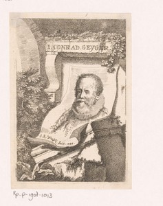 Portret van Hans Konrad Gyger