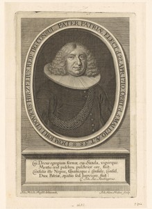 Portret van Hans Ludwig Hirzel