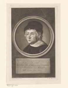 Portret van Hans Luther