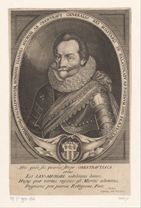 Portret van Hans Michael Elias von Obentraut