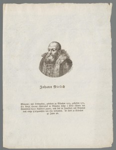 Portret van Hans Mielich
