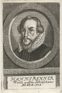 Portret van Hans Renner