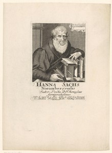 Portret van Hans Sachs