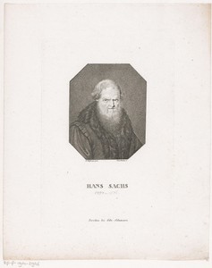 Portret van Hans Sachs