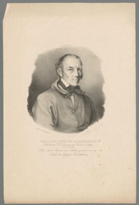 Portret van Hans Veit Friedrich Schnorr von Carolsfeld