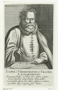 Portret van Hans Vredeman de Vries