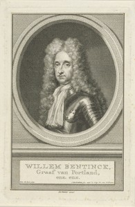 Portret van Hans Willem Bentinck, graaf van Portland