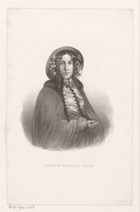 Portret van Harriët Beecher Stowe