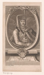 Portret van Hartwig Karl von Wartenberg