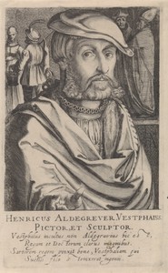 Portret van Heinrich Aldegrever