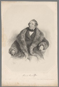 Portret van Heinrich Anschütz