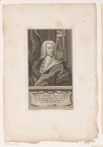 Portret van Heinrich Christian von Senckenberg