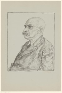 Portret van Heinrich Daniel Johann Joachim Hertz
