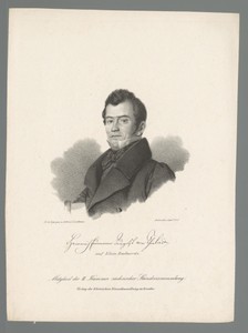 Portret van Heinrich Erdmann August von Thielau