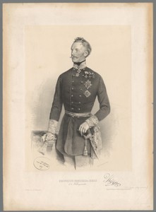 Portret van Heinrich Freiherr von Hess